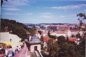 Malostranska set fra Slotstrappen