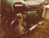 Oliebeskidt Honda